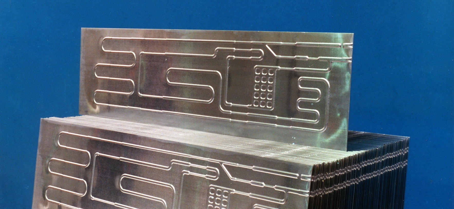 Roll-bond panel